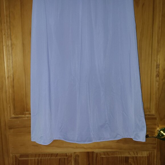 Miss Elaine Essentials Lavender Cap Sleeve Nightgown - Picture 9 of 9